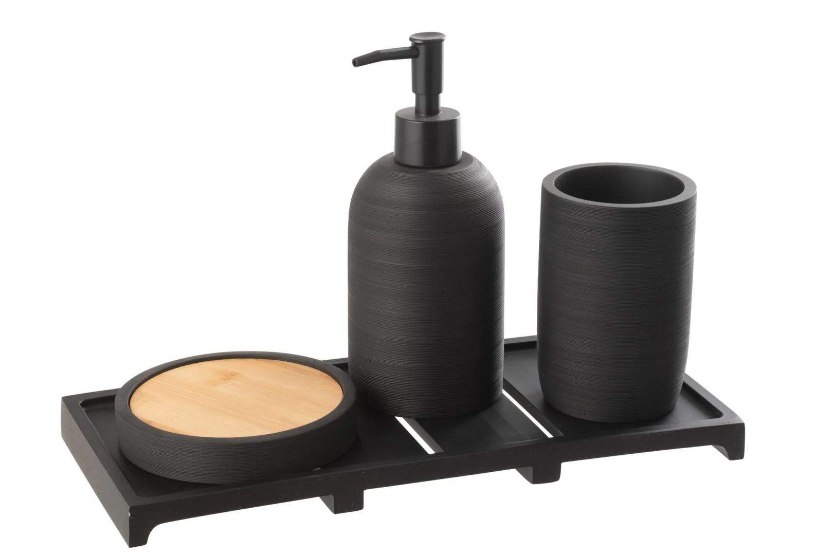 Dienblad Jootel Polyresin Zwart - Afbeelding 3