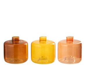 Vaas Filtond Glas Oranje H27 cm
