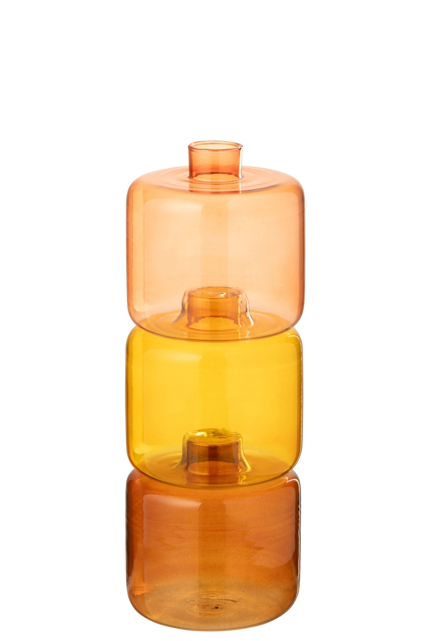 Vaas Filtond Glas Oranje H27 cm - Afbeelding 2