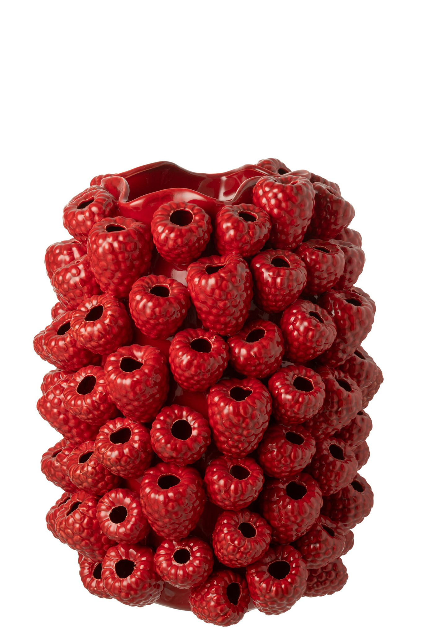 Vaas Ceeldon Klei Rood H45 cm - Afbeelding 2