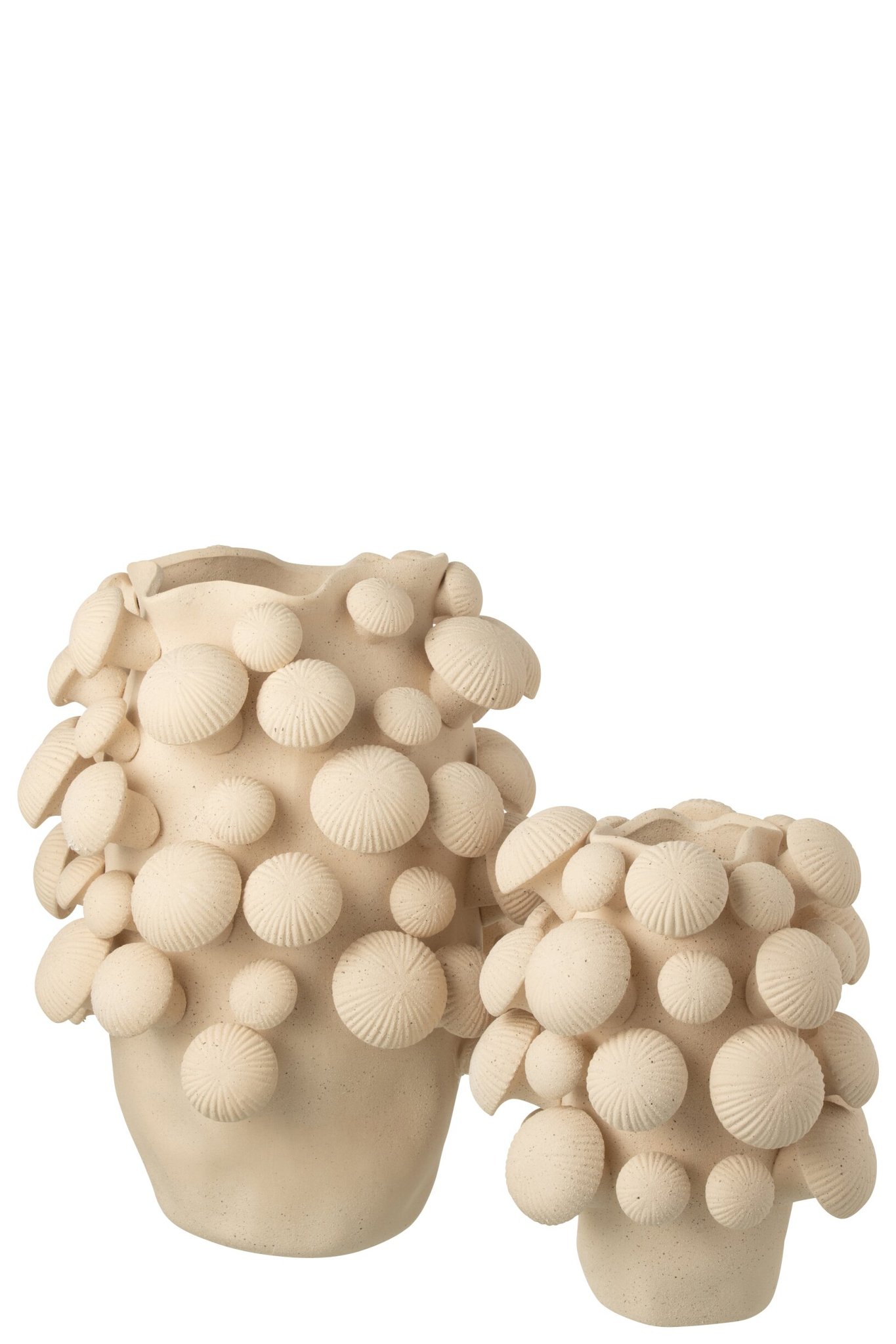 Vaas Tekang Klei Beige H46 cm