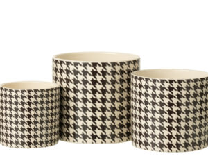 Bloempot Feeldine Keramiek Wit H14 cm