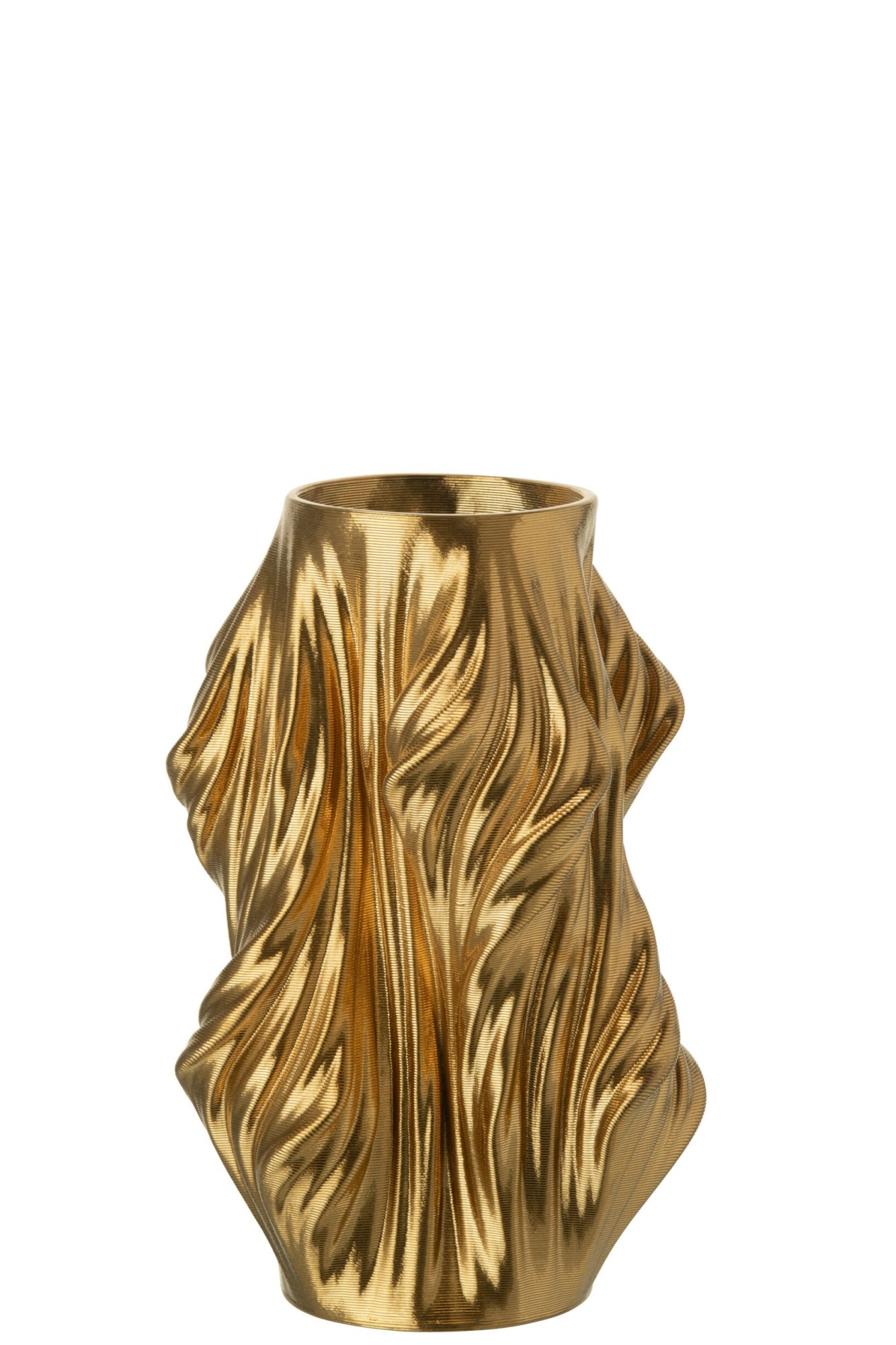 Steengoedvaas Veesonte Steen Goud H28 cm - Afbeelding 3