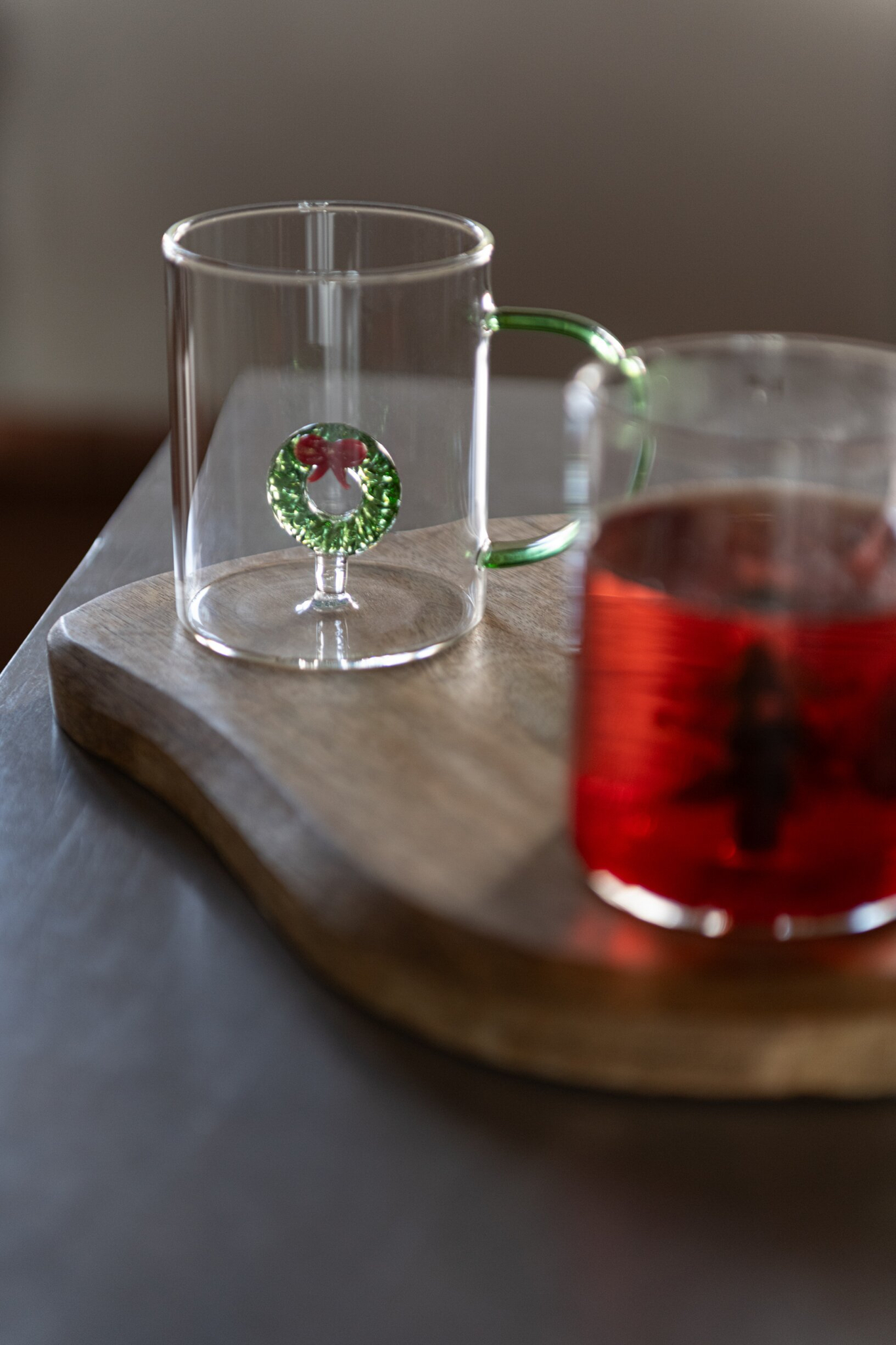 Kerstdecoratie Bromin Glas Transparant