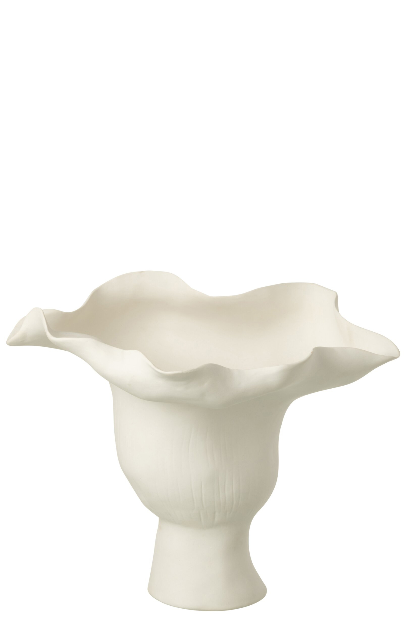 Helixvaas Baanso Keramiek Wit H31 cm