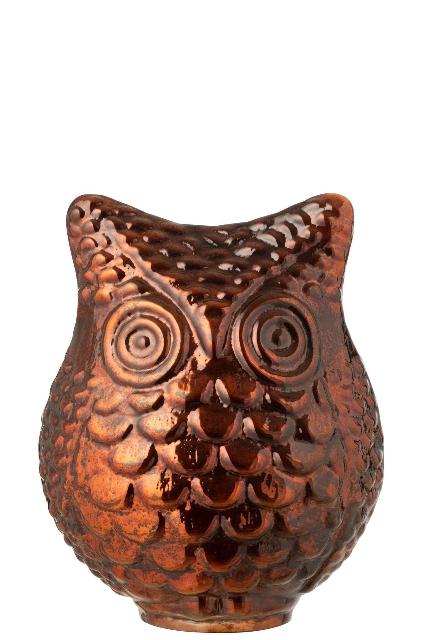 Decoratiefiguur Fubino Glas Bruin H25 cm - Afbeelding 3