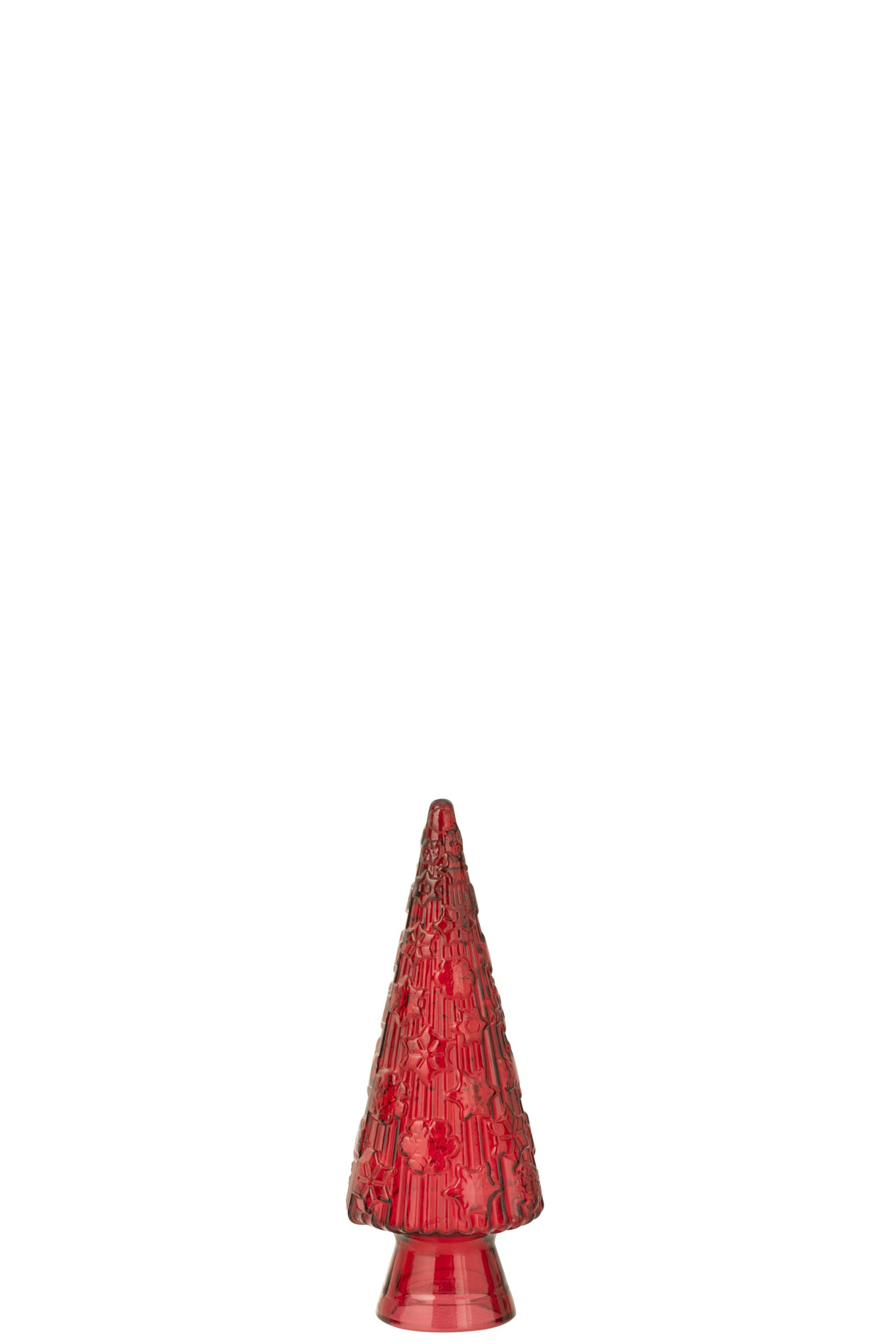 Kerstboom Mimmero Glas Rood H34 cm