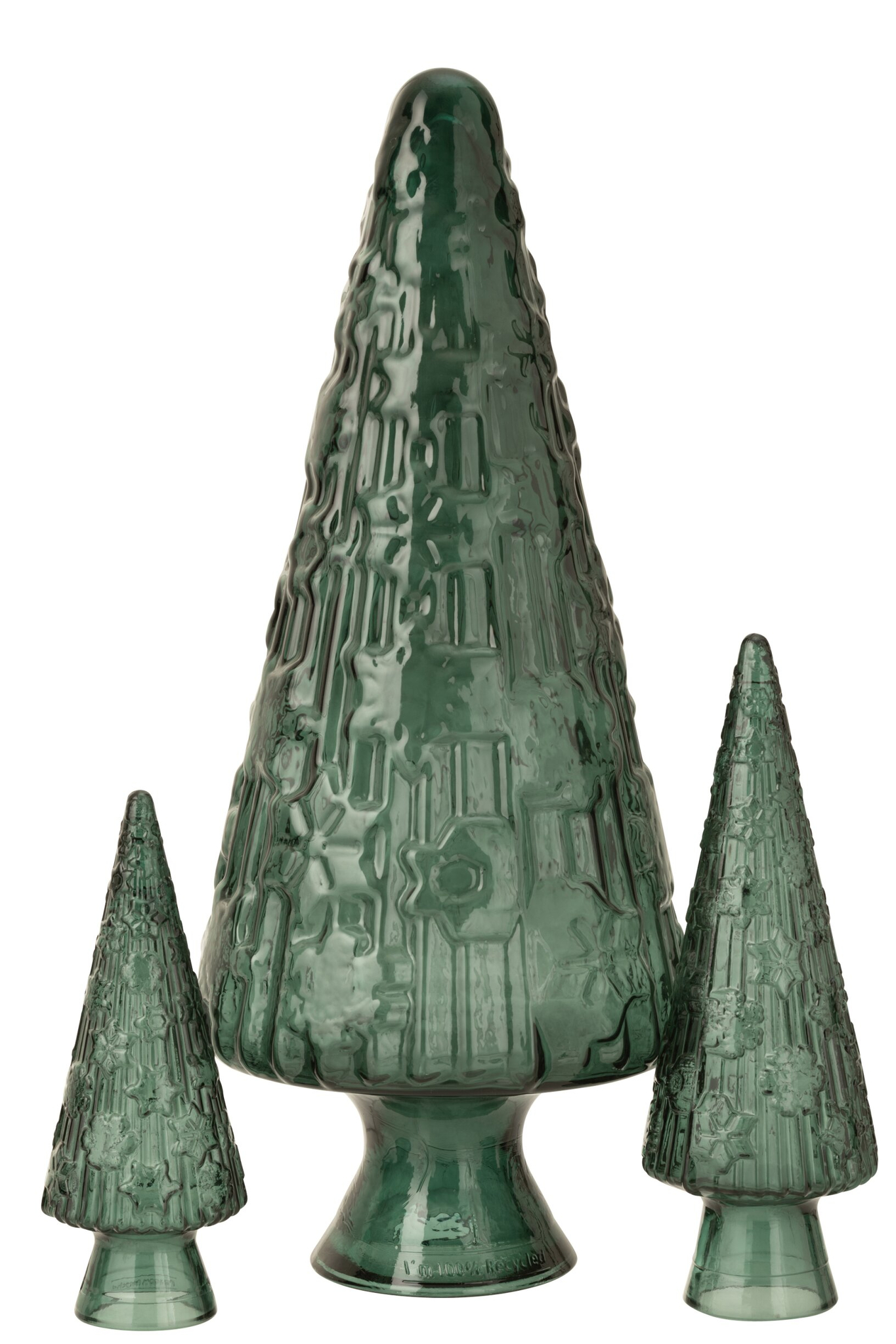 Kerstboom Kollea Glas Groen H85 cm