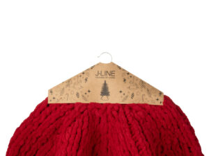 Kerstboom Ceekona Polyester Rood