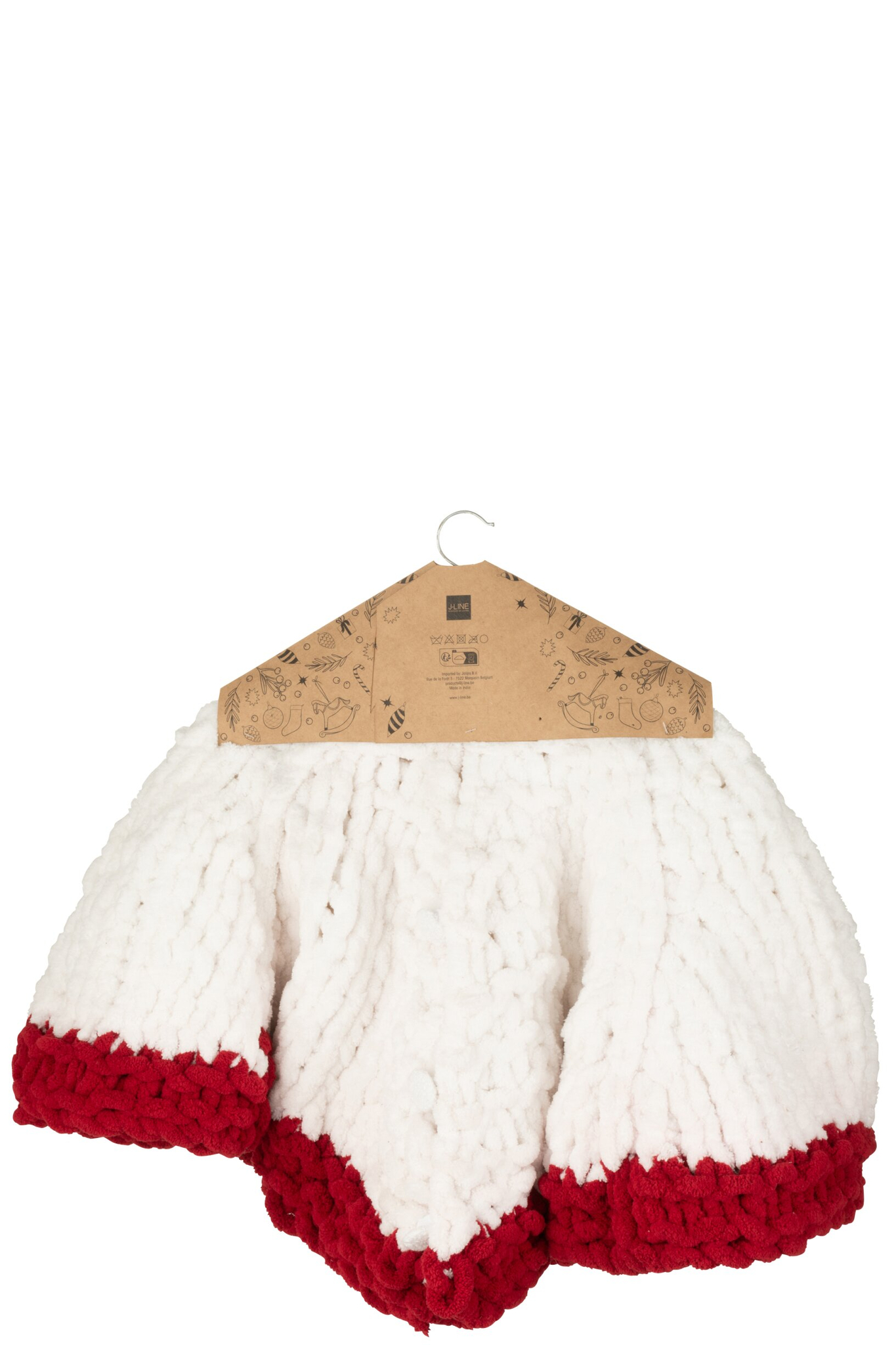 Kerstboom Cumane Polyester Wit - Afbeelding 2