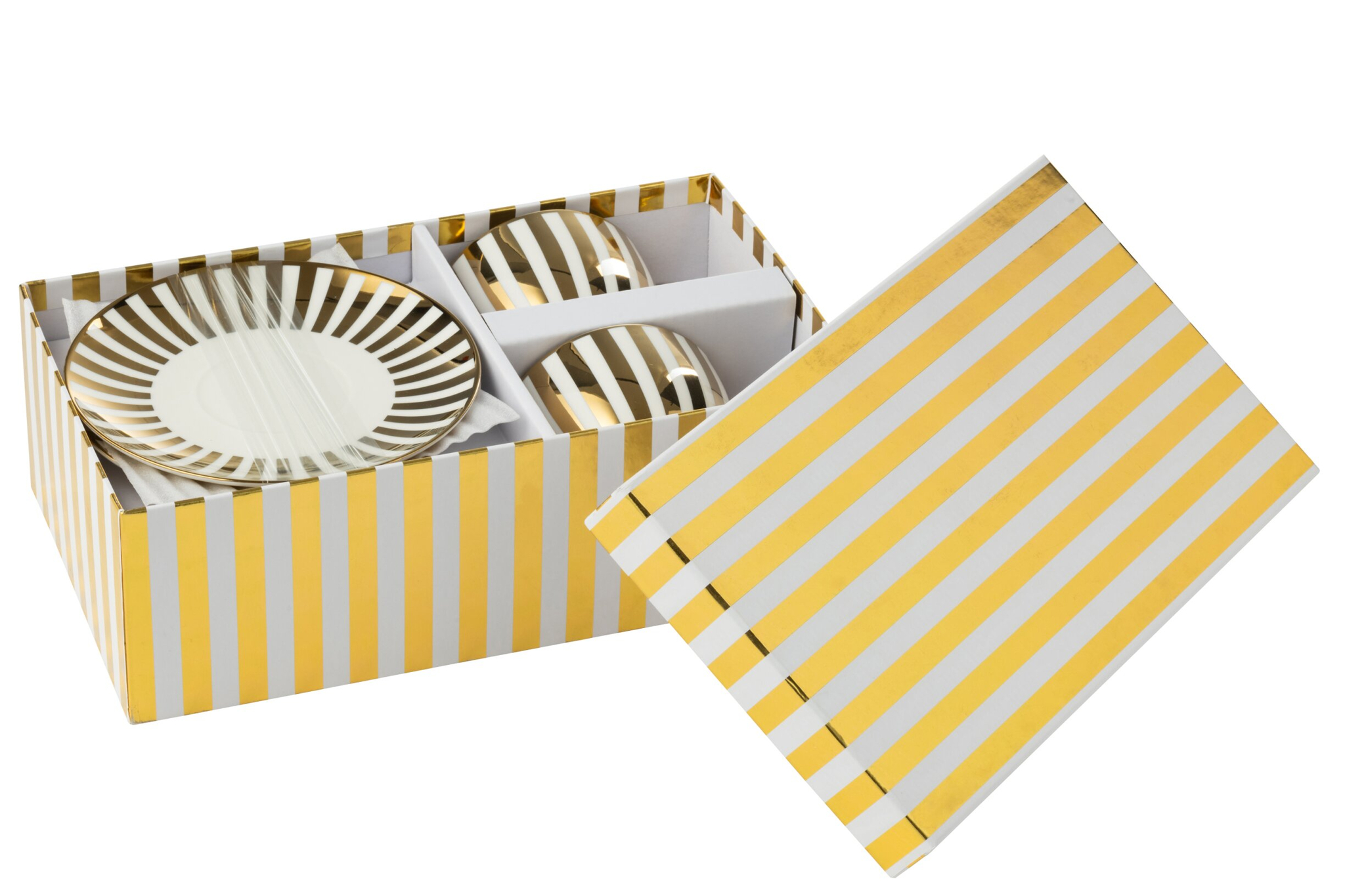 Kopje Brauldino Porselein Goud - Set van 2 - Afbeelding 2