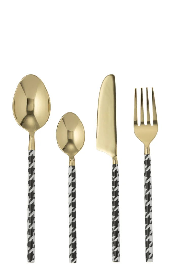 Opbergdoos Broorrin Staal Goud - Afbeelding 3
