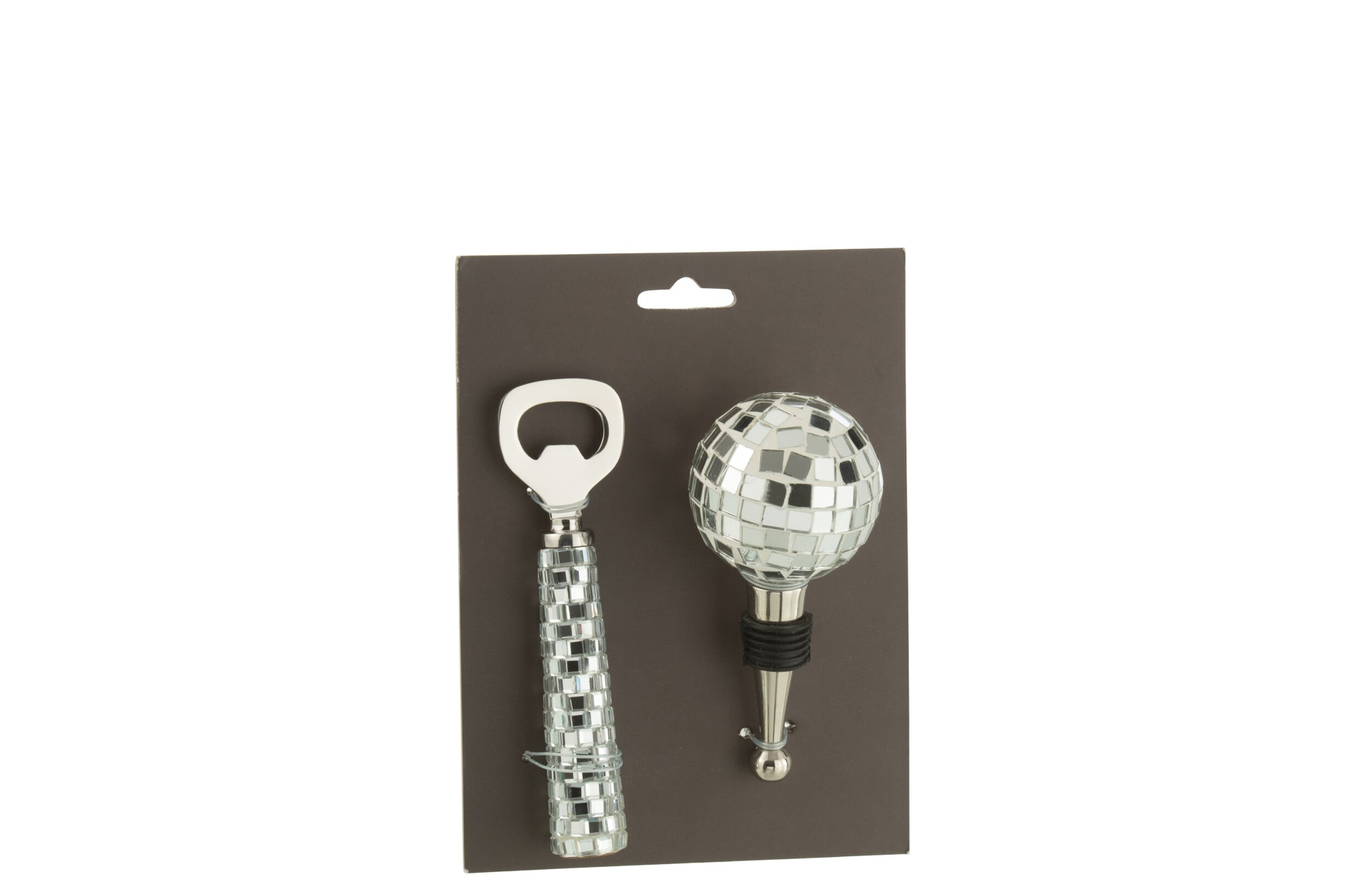 Mozaïekglas Hookena Glas Zilver