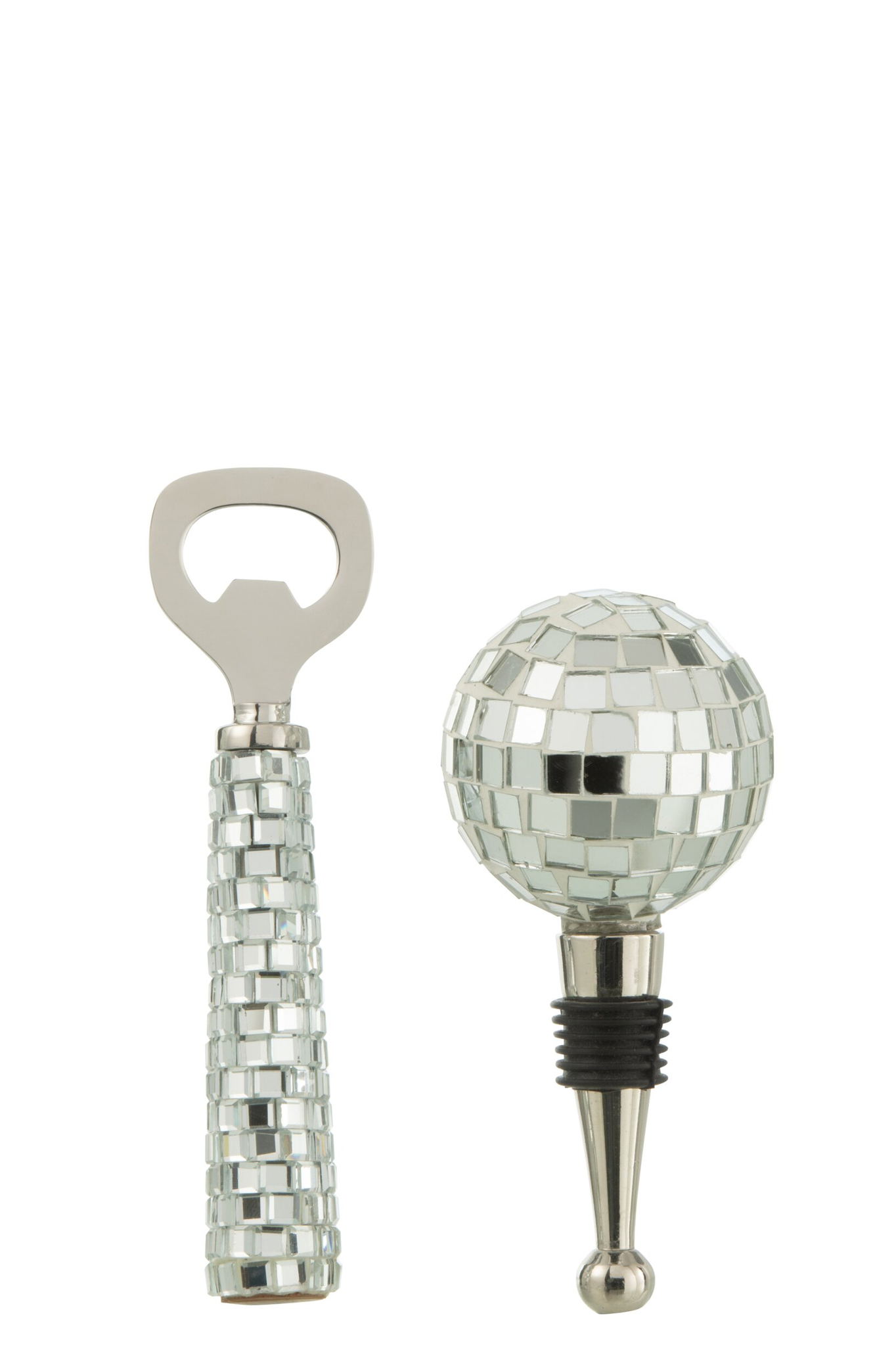 Mozaïekglas Hookena Glas Zilver - Afbeelding 2