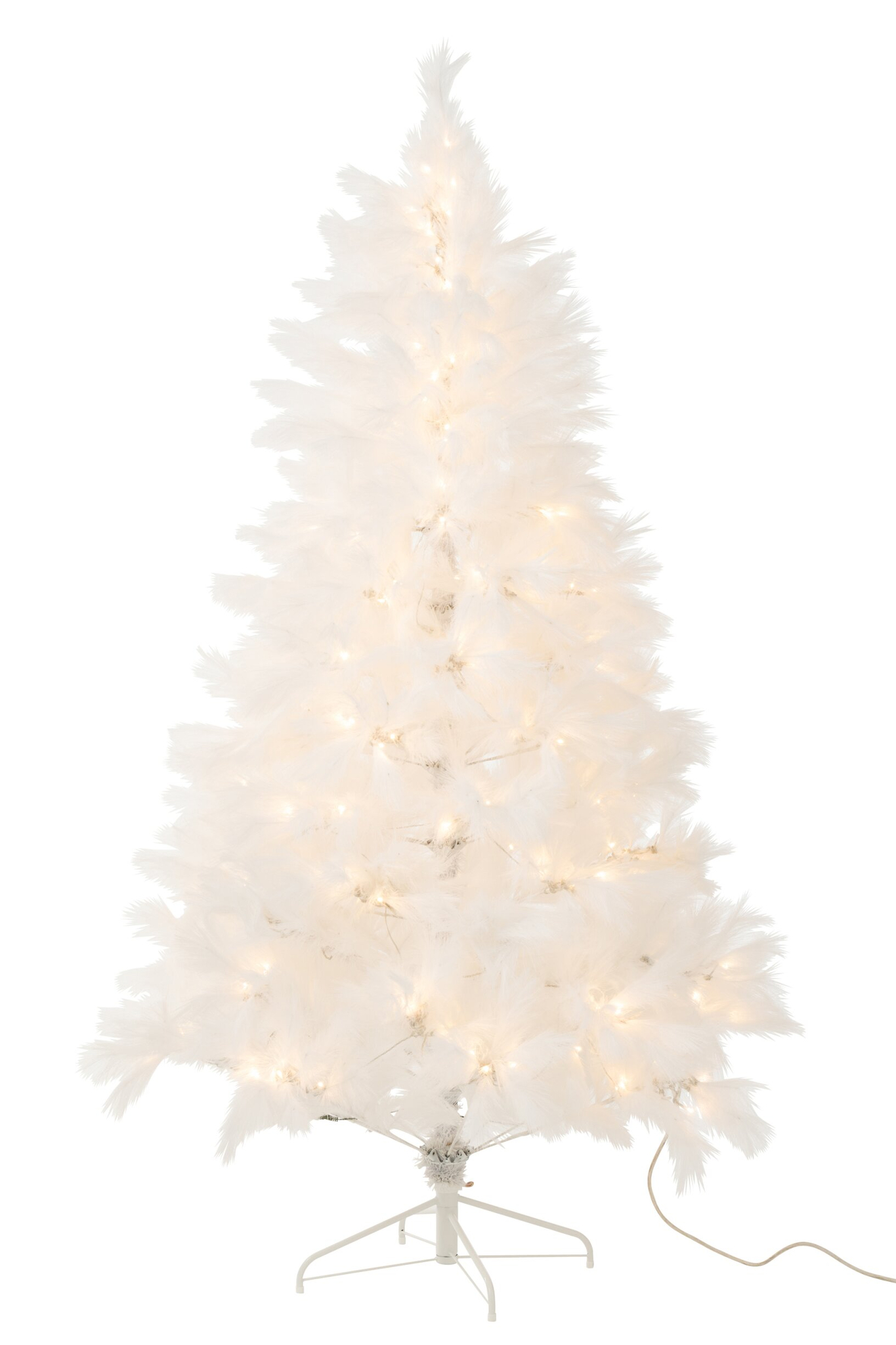 Kerstboom Nevir Metaal Wit H210 cm - Afbeelding 4