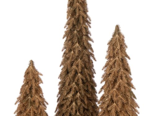Kerstboom Groossir kunststof goud, 95 cm, compact en decoratief met feestelijke uitstraling