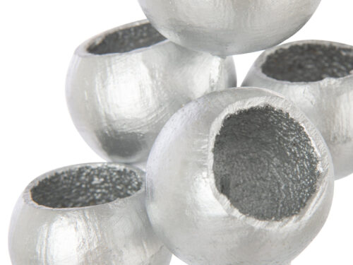Droogbloemen Grieldor Zilver, 10 zilverkleurige gedroogde takken voor een elegante winterse styling