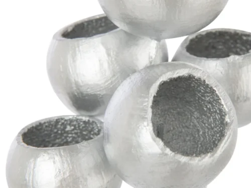 Droogbloemen Grieldor Zilver, 10 zilverkleurige gedroogde takken voor een elegante winterse styling