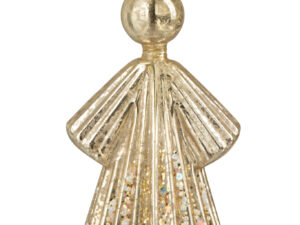 Decoratiefiguur Bremen Glas Goud H21,5 cm