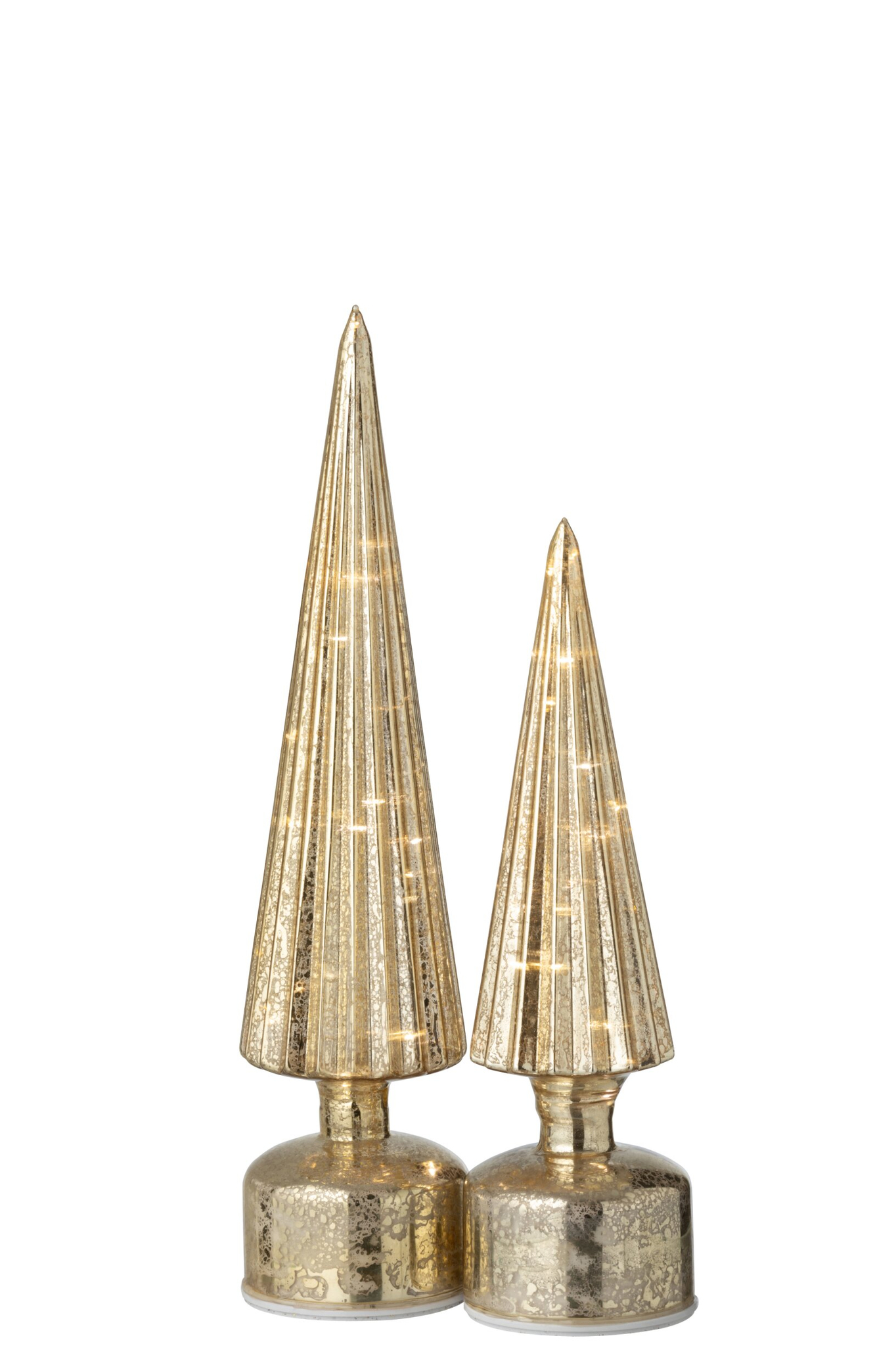 Kunstboom Tunos Glas Goud H40 cm - Afbeelding 5