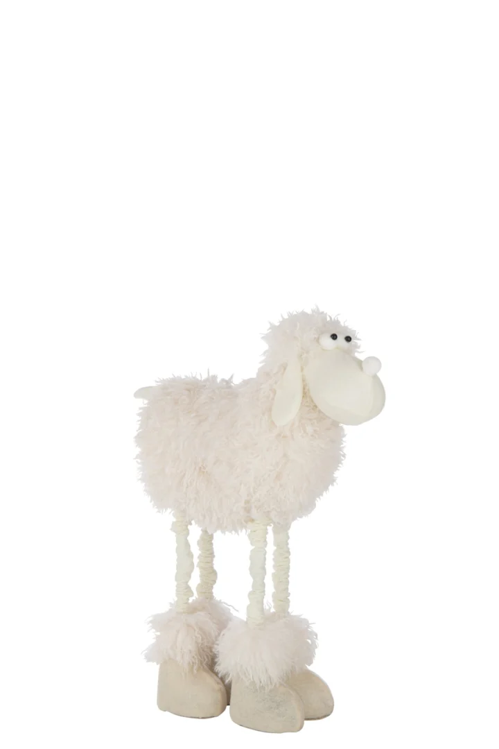 Decoratiefiguur Staudik Polyester Wit H98 cm - Afbeelding 2