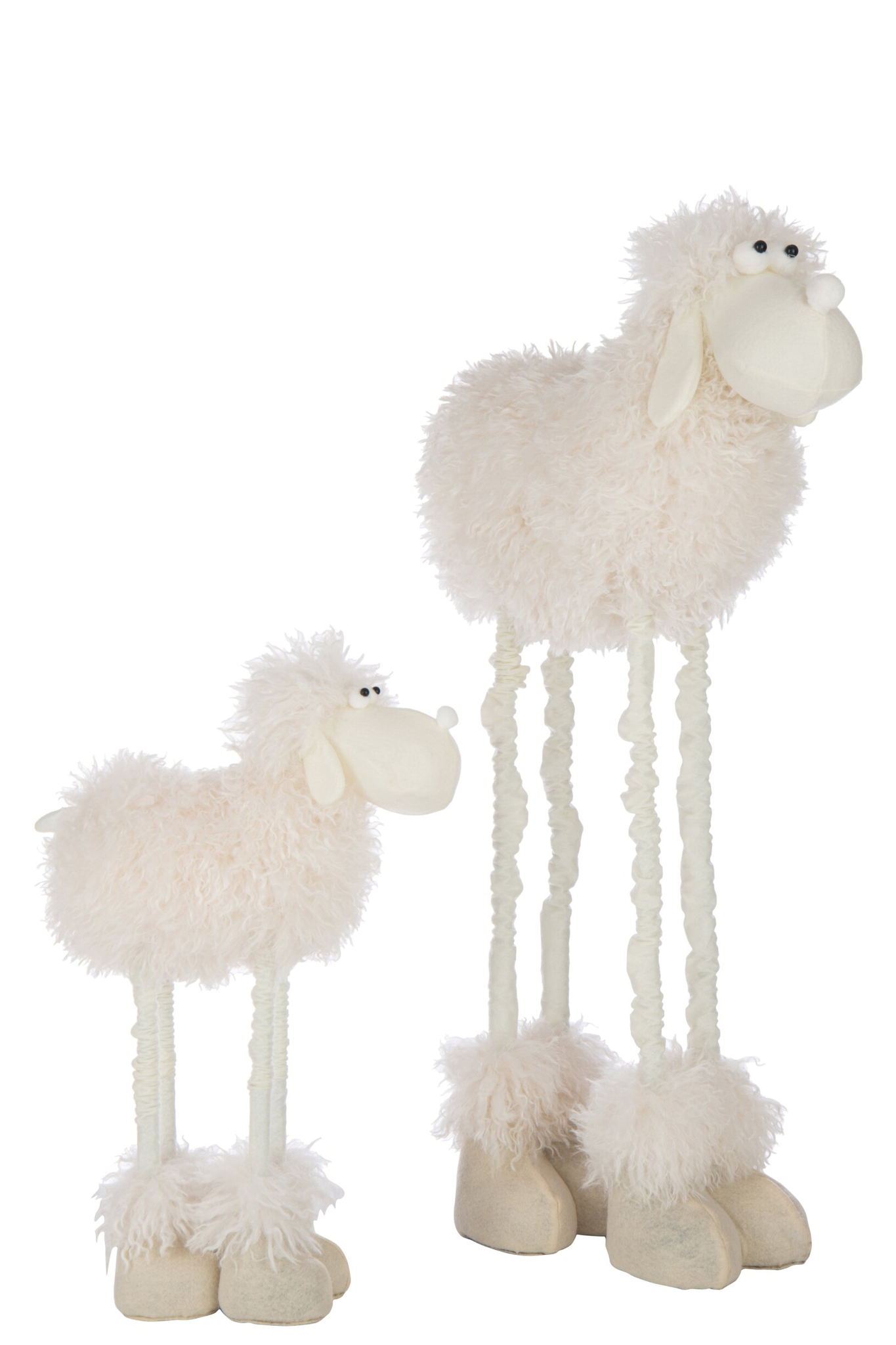 Decoratiefiguur Staudik Polyester Wit H98 cm - Afbeelding 3