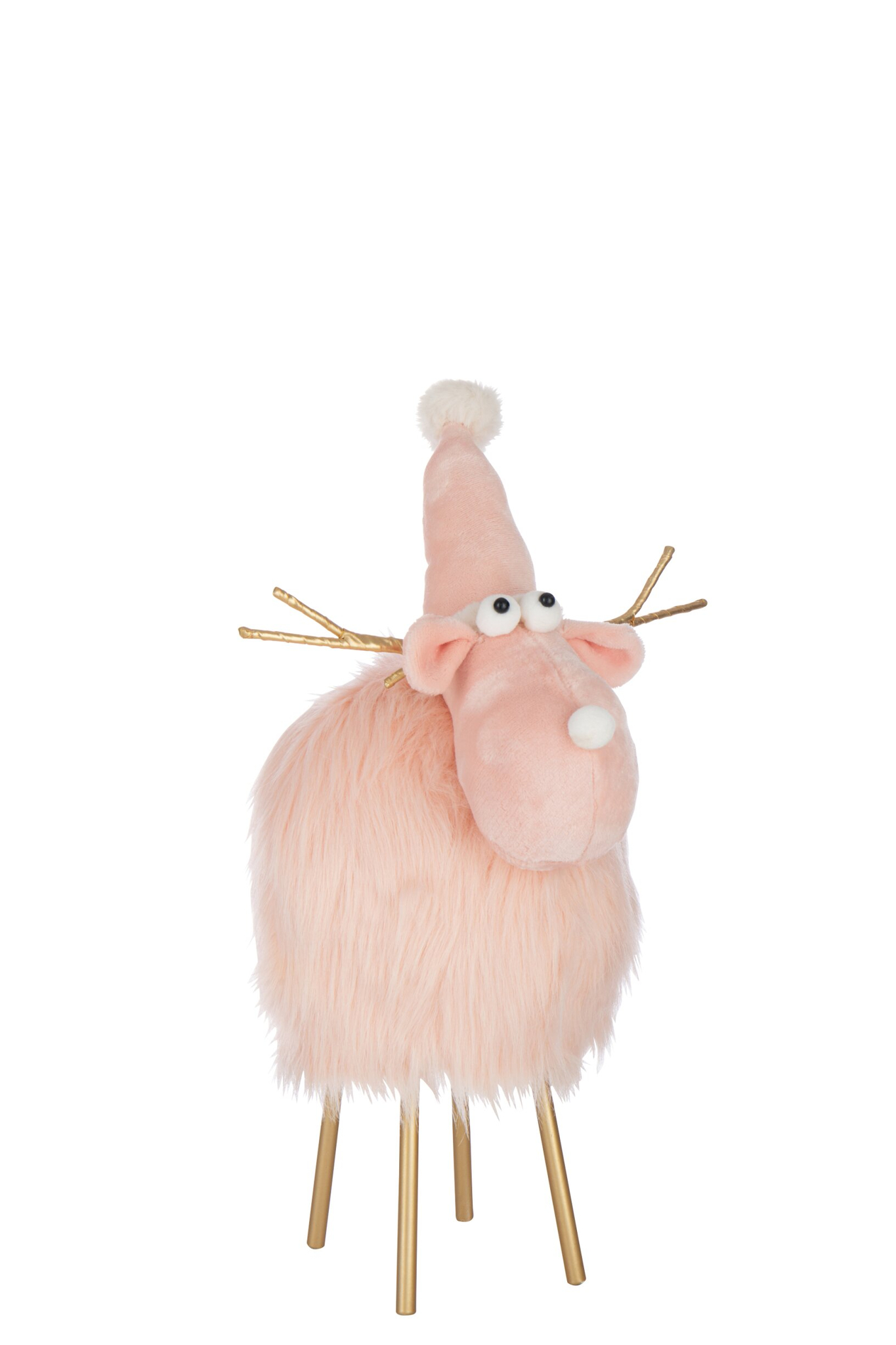 Decoratiefiguur Paurnira Polyester Roze H61 cm - Afbeelding 3