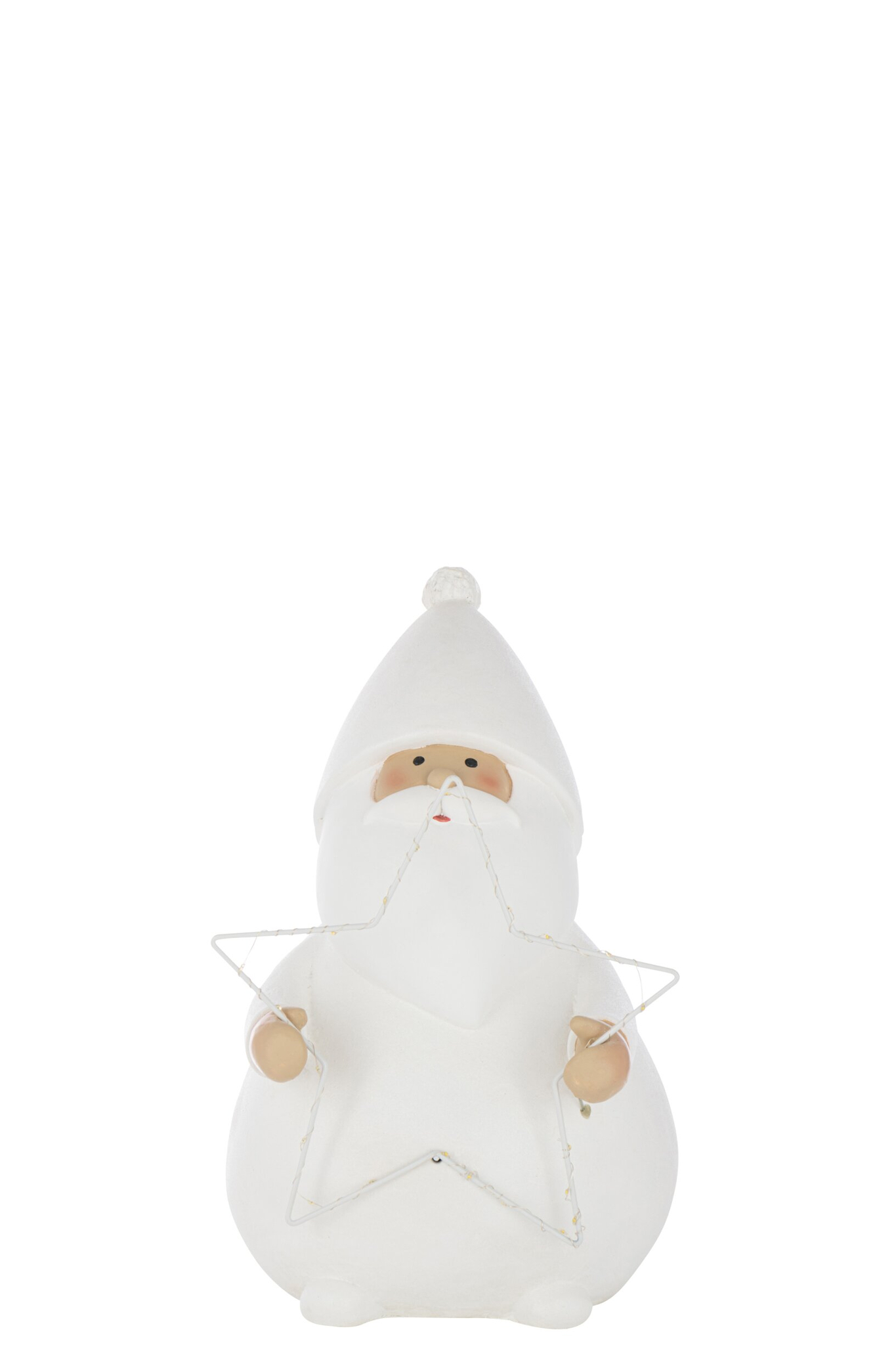 Decoratiefiguur Tarmil Polyresin Wit H46 cm - Afbeelding 4