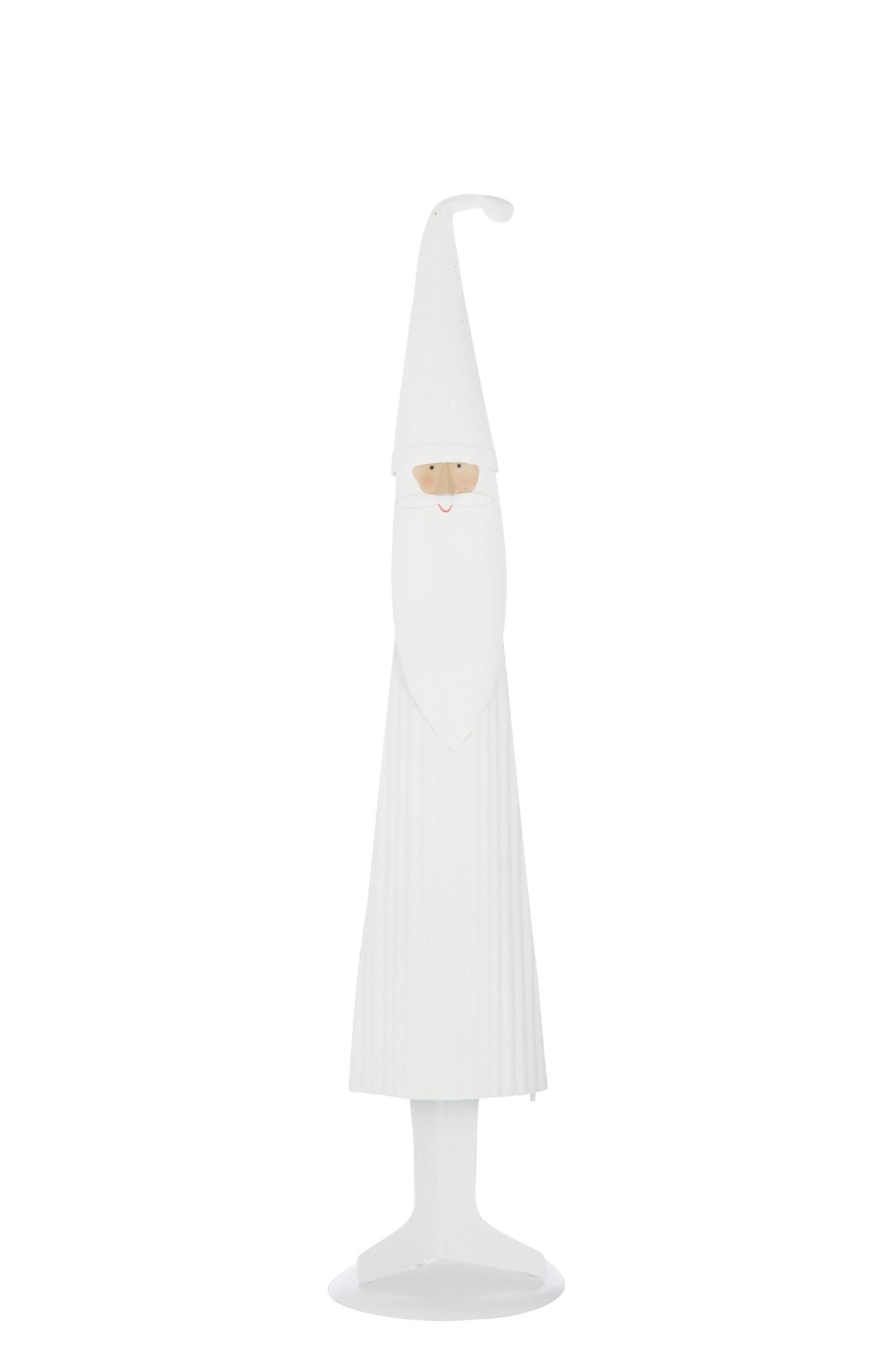 Decoratiefiguur Pelum Metaal Wit H63 cm - Afbeelding 3