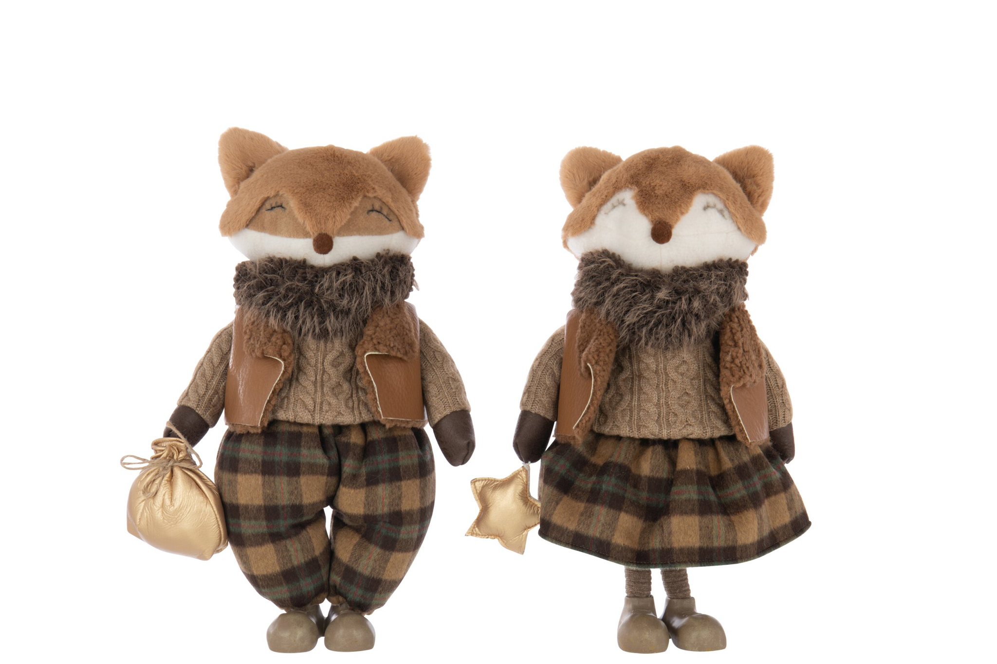 Decoratiefiguur Relvy Polyester Meerkleurig - Set van 2