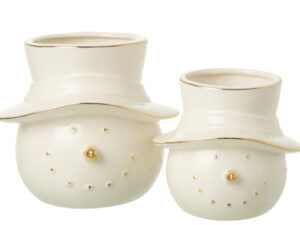 Decoratiefiguur Klendane Porselein Beige H12 cm