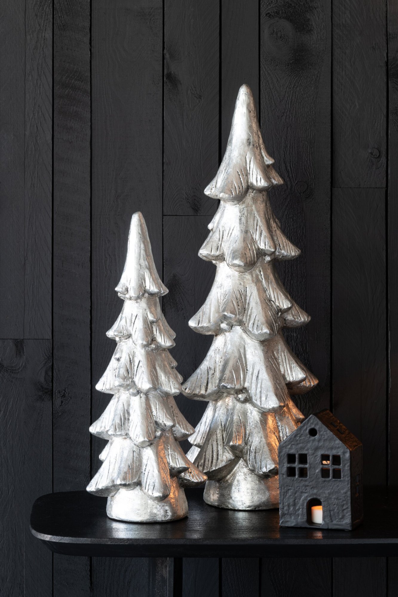 Kerstboom Teevane Zilver H74 cm - Afbeelding 2