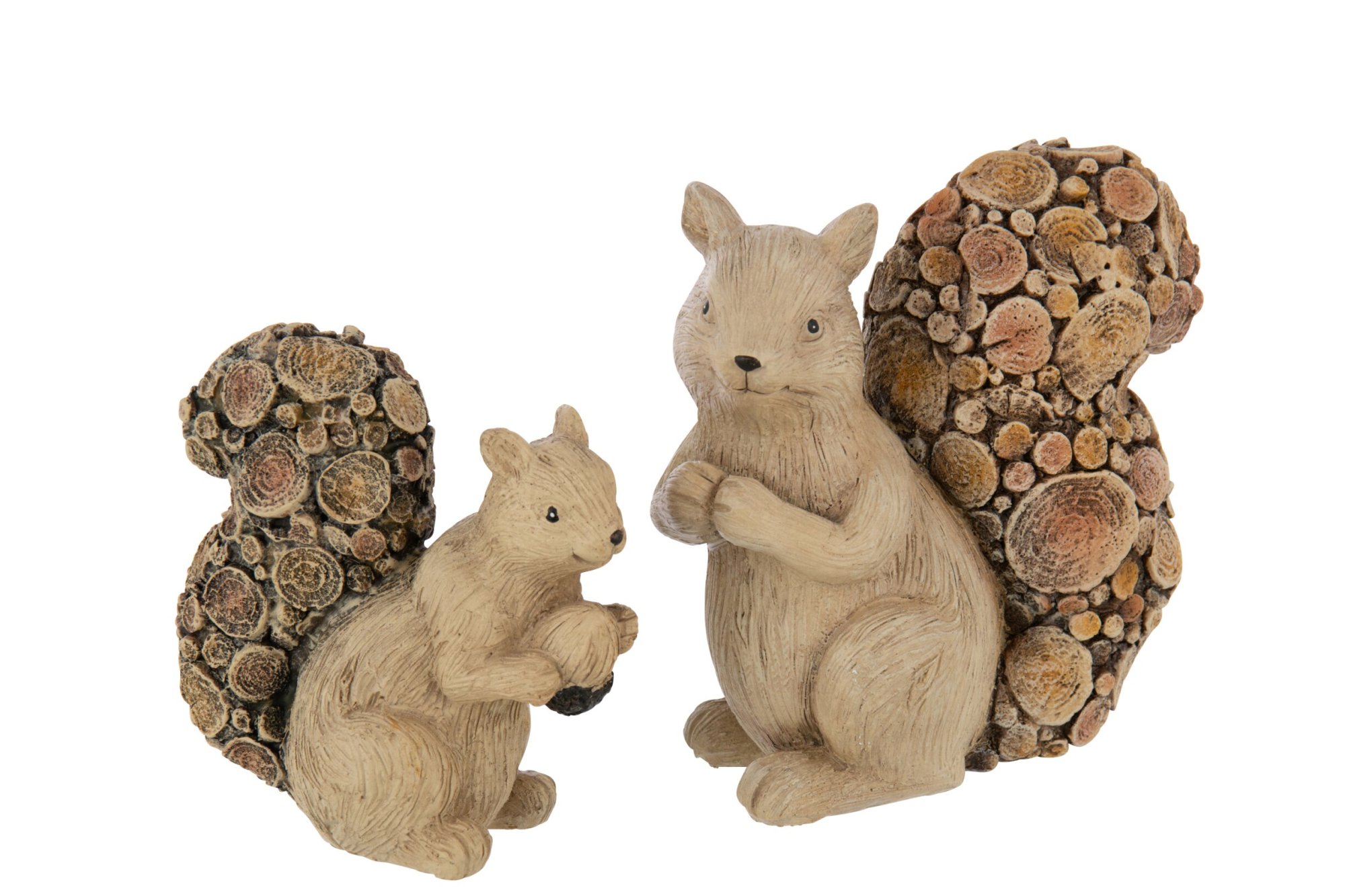 Decoratiefiguur Saunond Gips Naturel H19 cm
