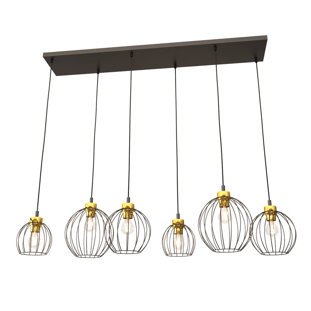 Hanglamp Breentino Zwart Ø24 cm
