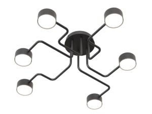 Plafondlamp Cetane Zwart