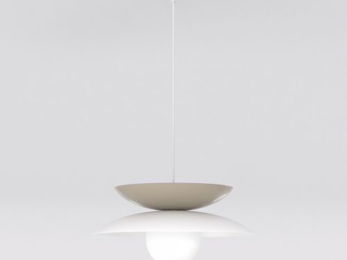 Hanglamp Bona Zwart Ø10 cm met wit glas en verstelbare ophanging in Scandinavische stijl