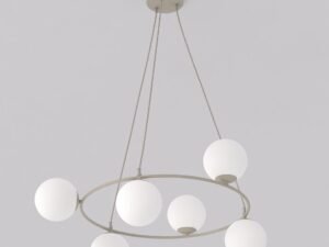 Hanglamp Kaudes Beige Ø14 cm