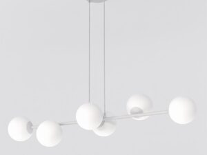 Hanglamp Mikesta Grijs Ø14 cm