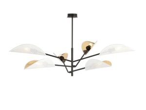 Plafondlamp Fiver Zwart Ø12 cm
