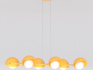 Kunstboom Faltir Staal Oranje Ø10 cm