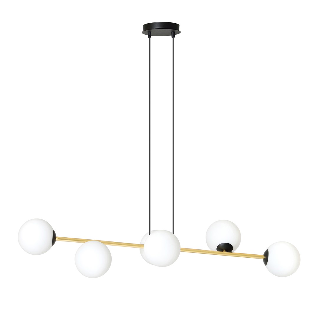 Hanglamp Flamik Zwart Ø14 cm