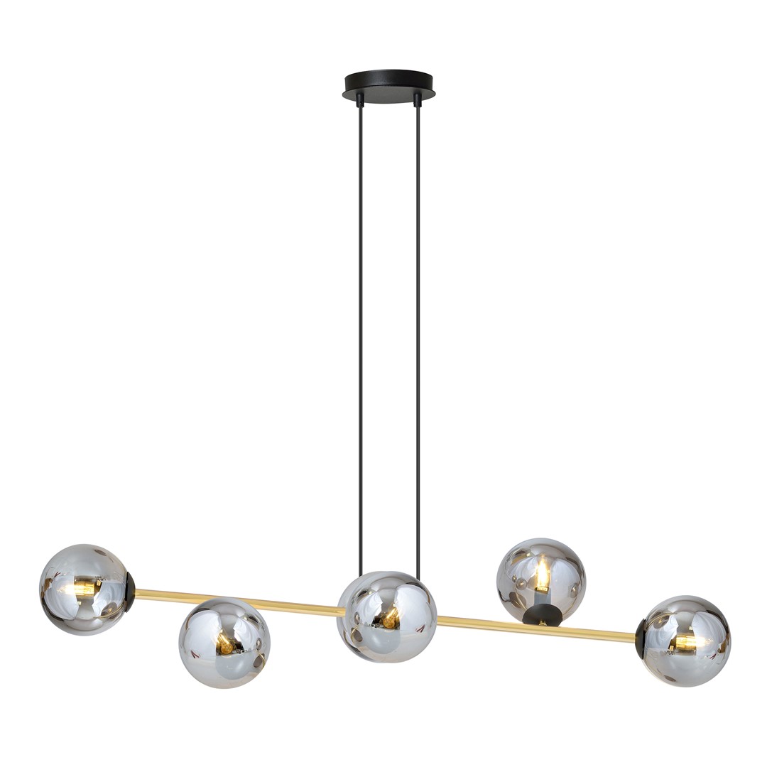 Hanglamp Zooral Zwart Ø14 cm