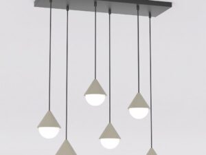 Hanglamp Ceintano Zwart Ø10 cm