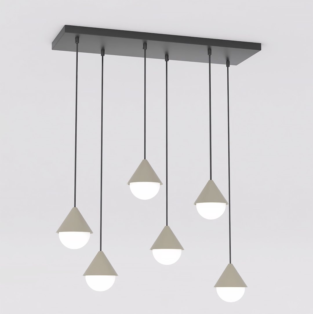 Hanglamp Ceintano Zwart Ø10 cm