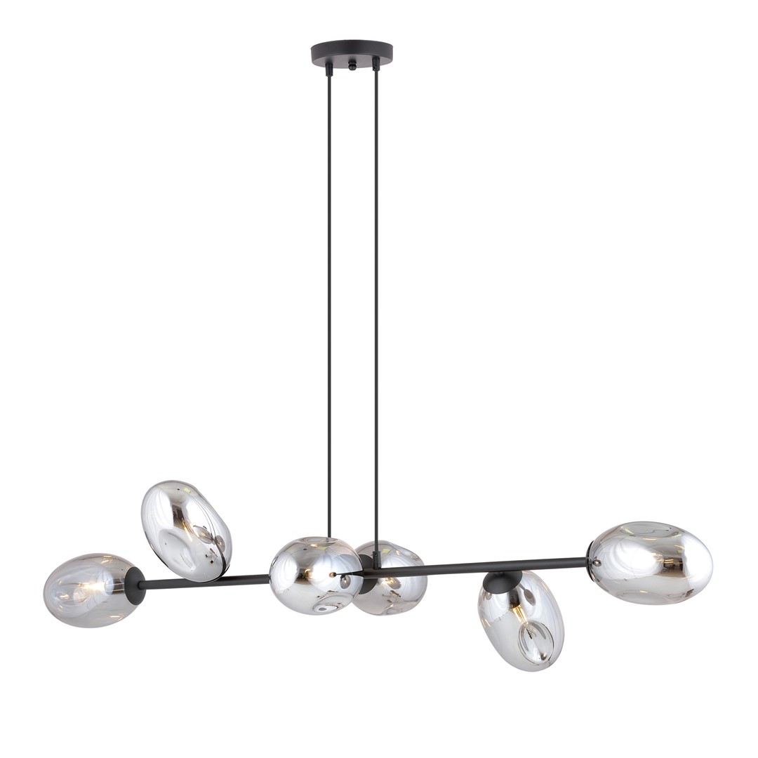 Hanglamp Leiden Zwart Ø12 cm