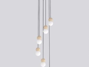 Hanglamp Pribello Zwart Ø10 cm