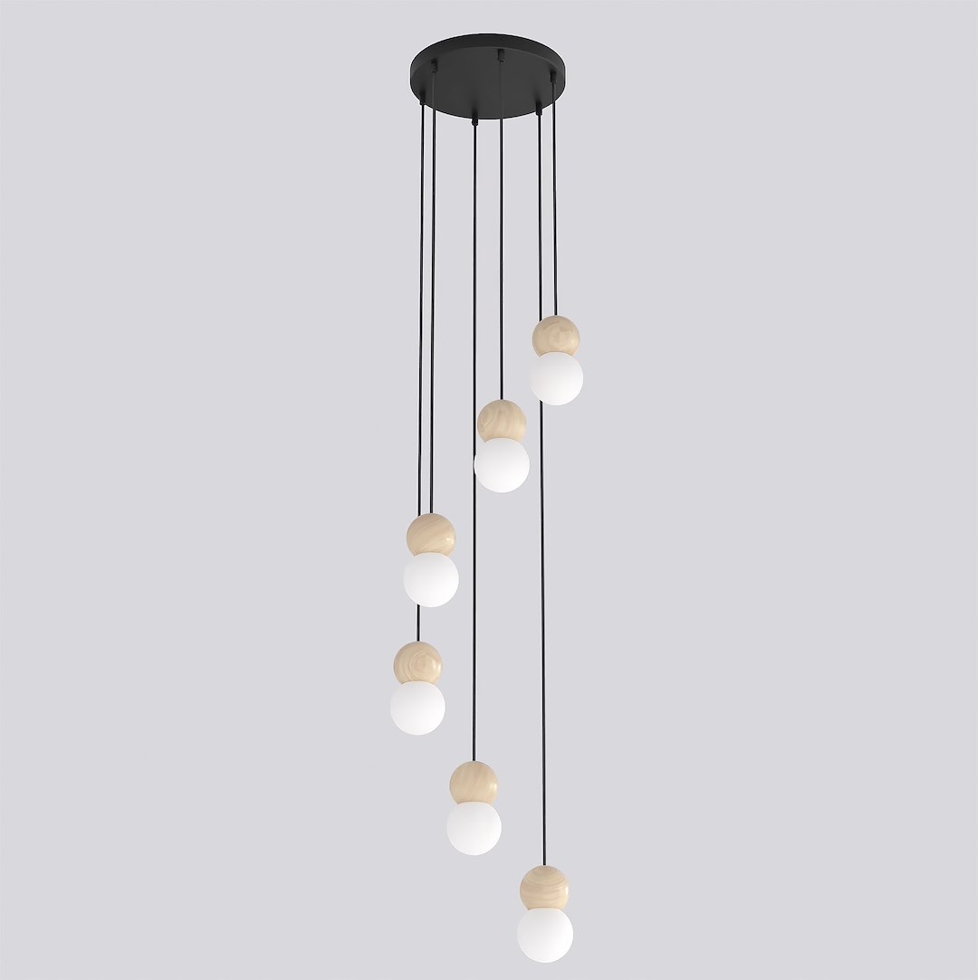 Hanglamp Pribello Zwart Ø10 cm