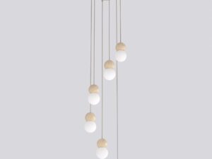 Hanglamp Salisbury Beige Ø10 cm