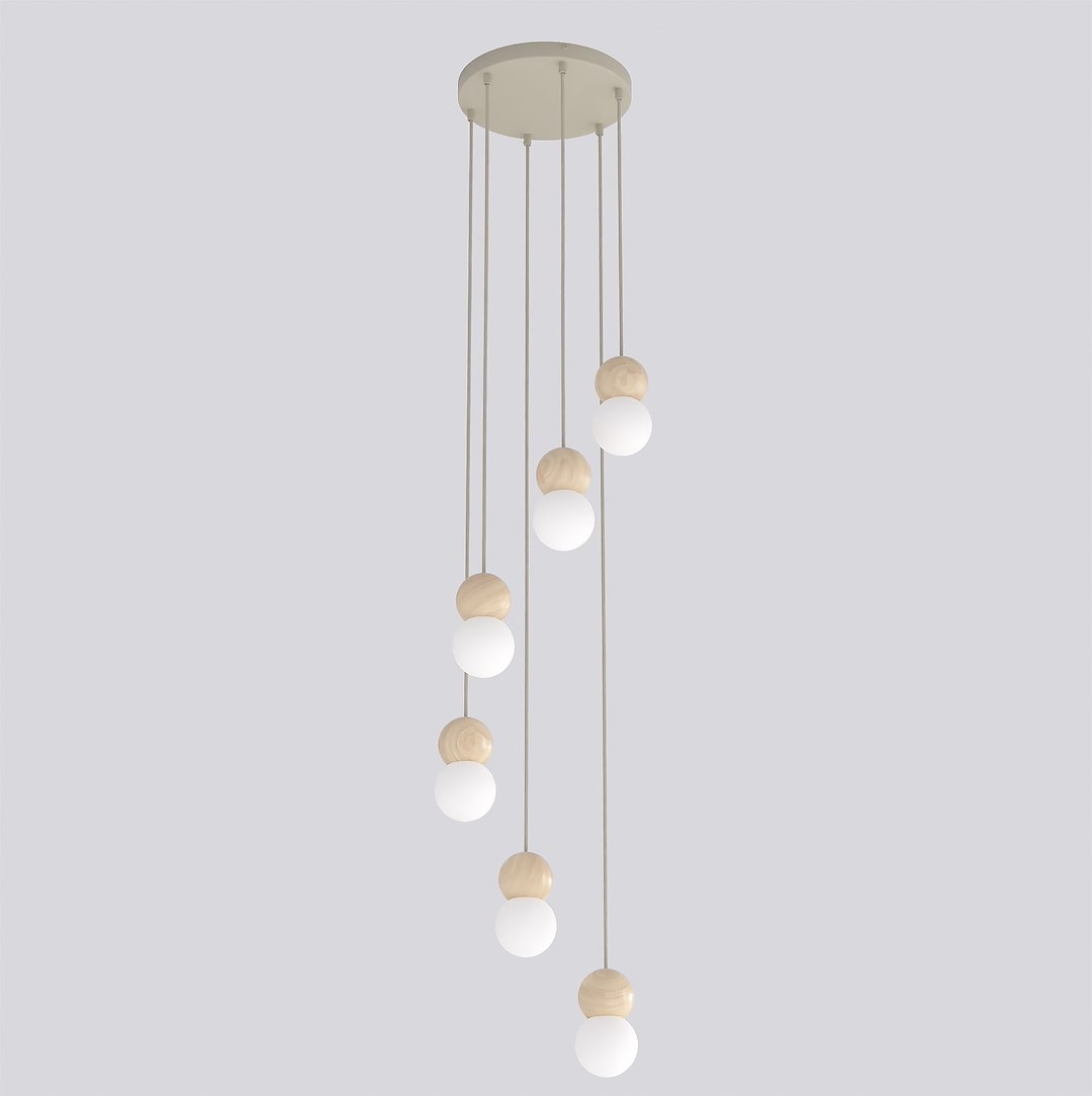 Hanglamp Salisbury Beige Ø10 cm