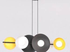 Hanglamp Daunna Zwart Ø10 cm